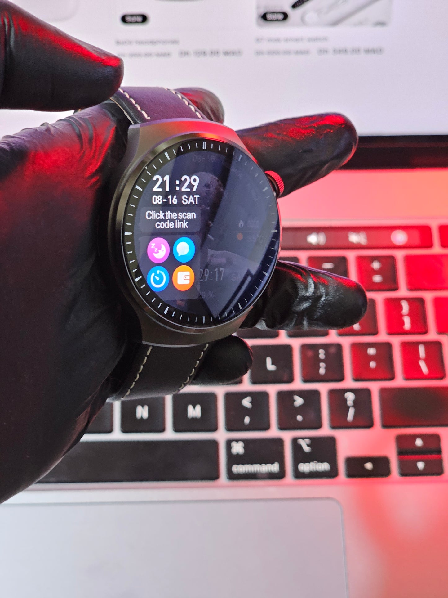 HW16 Max smart watch